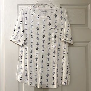 Croft & Barrow white shirt. Small